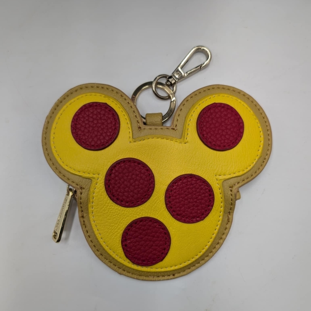 Yellow and Red Mickey Loungefly Coin Pouch